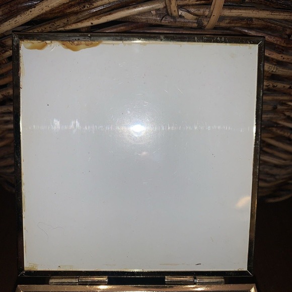 Vintage Mirrored Glass Angel/Rapheal Trinket Box - Picture 3 of 11